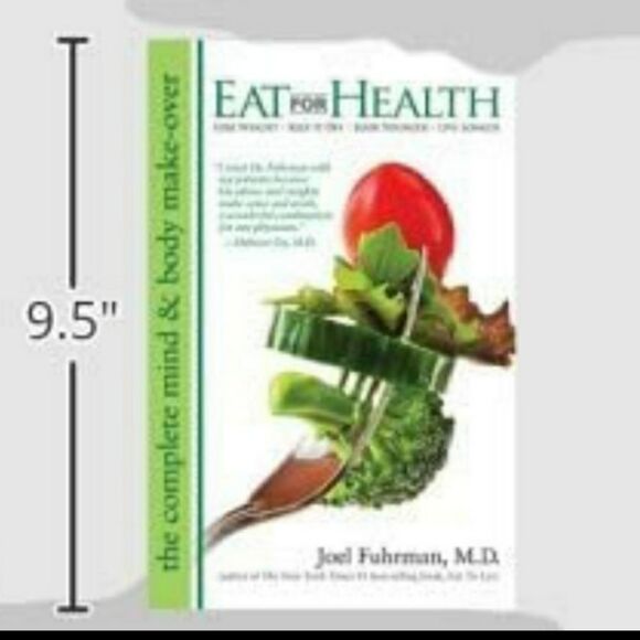 EAT FOR HEALTH - JOEL FUHRMAN MD book Healthy Life - Picture 1 of 2